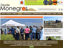 Tablet Screenshot of desdemonegros.com